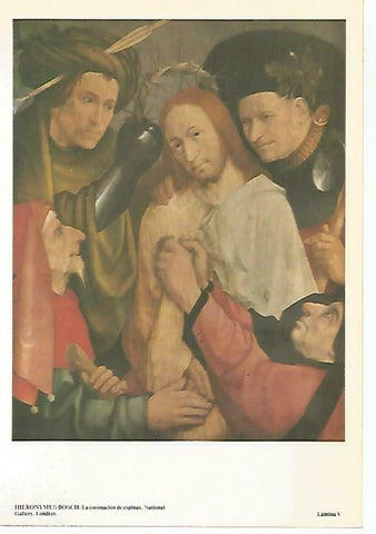 LAMINA 14489: La coronacion de espinas, por Hieronymus Bosch