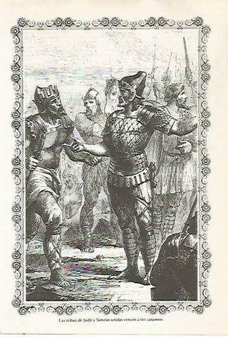 LAMINA 14510: Tribus de Juda y Simeon