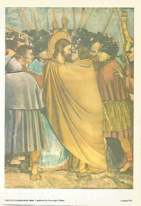 LAMINA 14544: La traicion de Judas, por Giotto