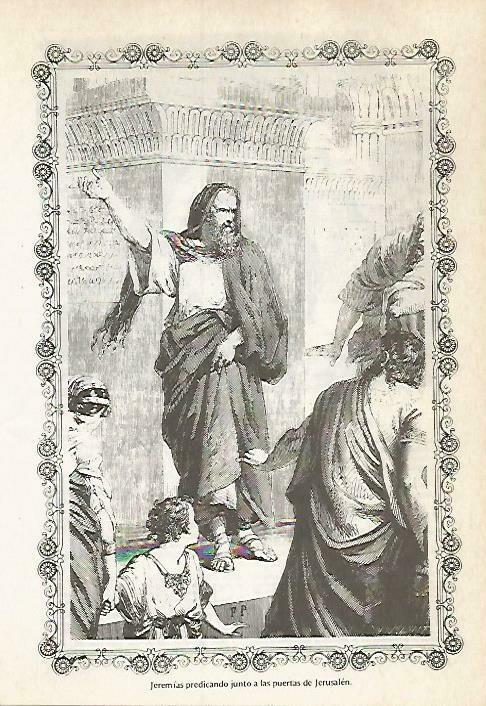 LAMINA 14545: Jeremias en las puertas de Jerusalen