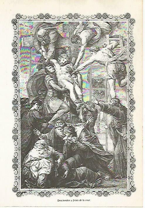 LAMINA 14581: Descenso de Jesus de la cruz