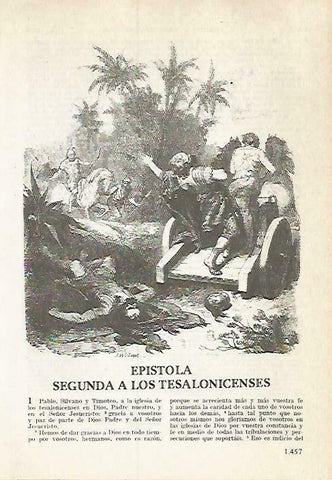 LAMINA 14592: Epistola a los de Tesalonia