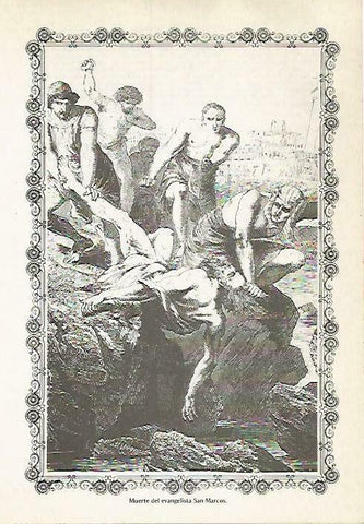 LAMINA 14594: Muerte de San Marcos 