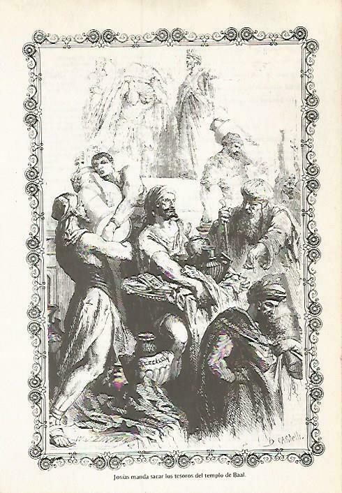 LAMINA 14547: Josias y los tesoros del templo de Baal