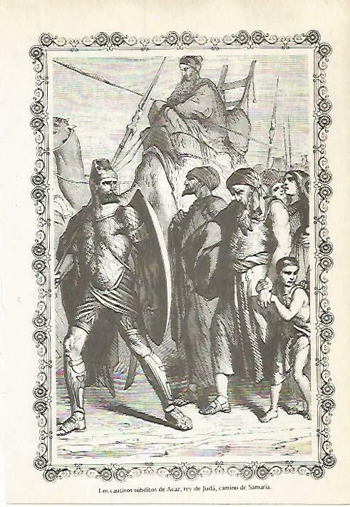 LAMINA 14550: Prisioneros del rey de Juda