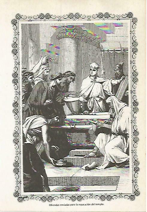 LAMINA 14552: Reparacion del templo