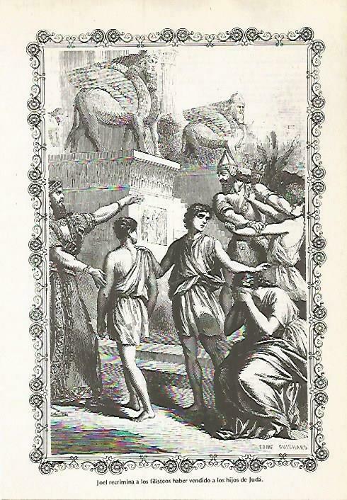 LAMINA 14553: Joel recrimina a los filisteos