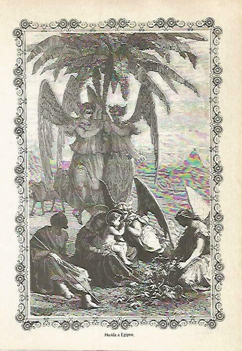 LAMINA 14563: Huida a Egipto