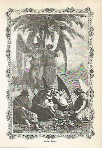 LAMINA 14563: Huida a Egipto