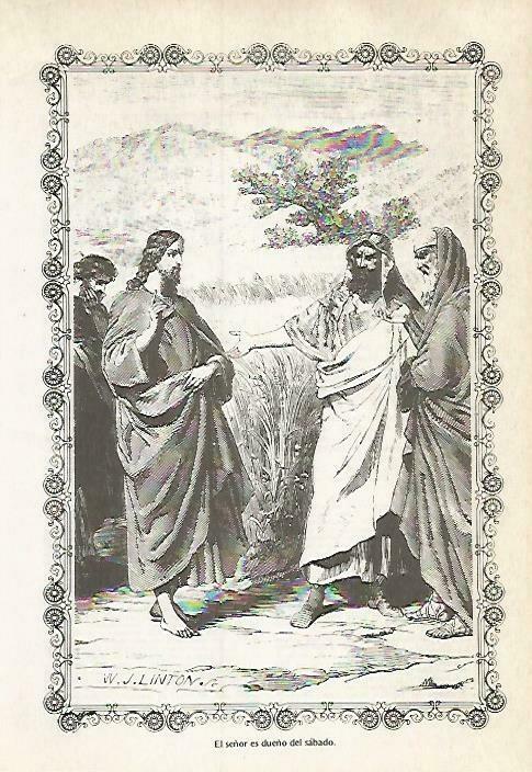 LAMINA 14566: Dibujo de W. J. Linton
