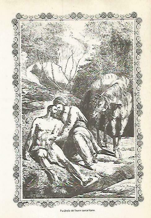 LAMINA 14568: Parabola del buen samaritano