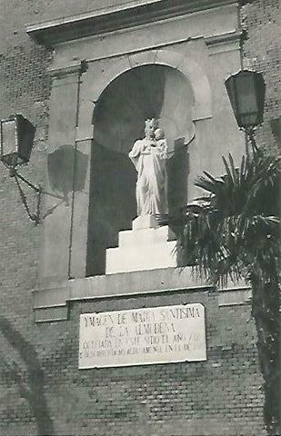 LAMINA 14386: La Virgen de la Almudena de Madrid