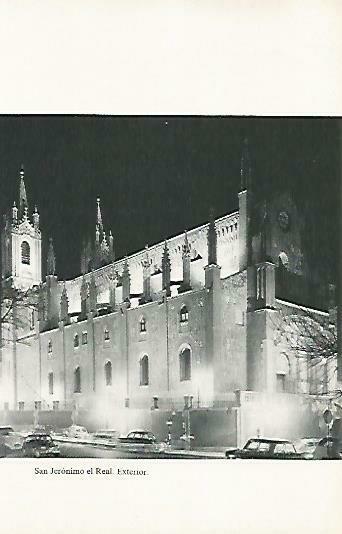 LAMINA 14396: Fachada de San Jeronimo el Real, Madrid