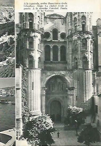 LAMINA 14355: Puerta de las Cadenas de la Catedral de Malaga