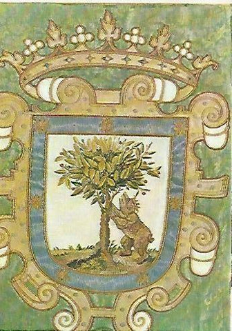 LAMINA 14383: Escudo bordado de Madrid