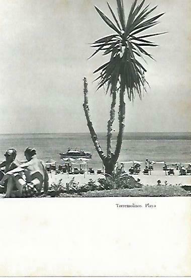 LAMINA 14374: Playa de Torremolinos, Malaga