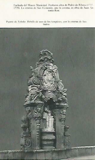 LAMINA 14416: Templete del Puente de Toledo, Madrid