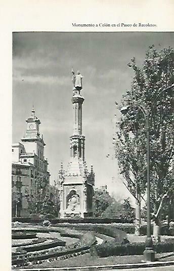LAMINA 14451: Monumento a Colon, Madrid