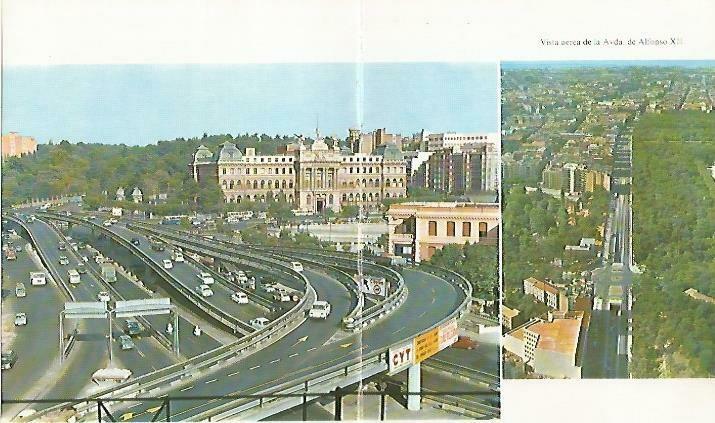 LAMINA 14457: Glorieta de Atocha y Avenida de Alfonso XII, Madrid