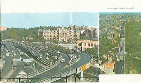 LAMINA 14457: Glorieta de Atocha y Avenida de Alfonso XII, Madrid