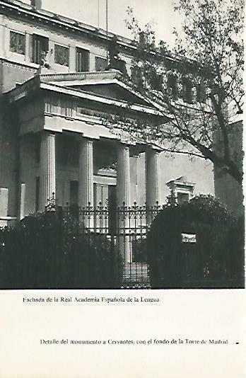 LAMINA 14459: Real Academia Española de la Lengua, Madrid