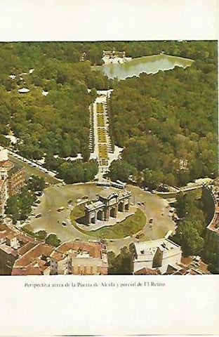 LAMINA 14423: Vista aerea de la Puerta de Alcala, Madrid