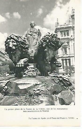 LAMINA 14426: Fuente de La Cibeles, Madrid