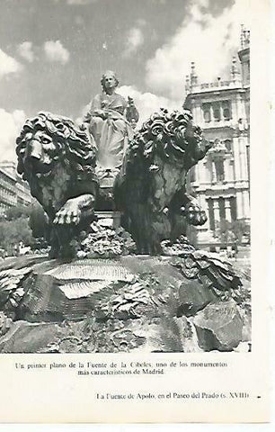 LAMINA 14426: Fuente de La Cibeles, Madrid