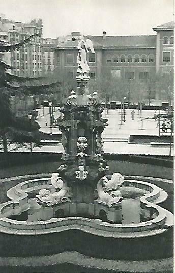 LAMINA 14427: Fuente de Apolo, Madrid
