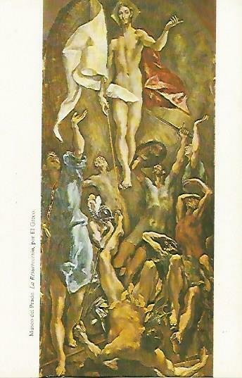 LAMINA 14434: La Resurreccion, por El Greco
