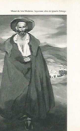 LAMINA 14439: Segoviano, por Ignacio Zuloaga