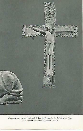 LAMINA 14443: Cristo de Fernando I y Doña Sancha