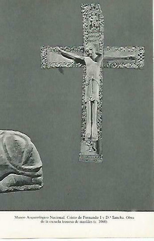 LAMINA 14443: Cristo de Fernando I y Doña Sancha