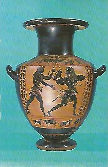 LAMINA 14445: Vaso de la antigua Grecia