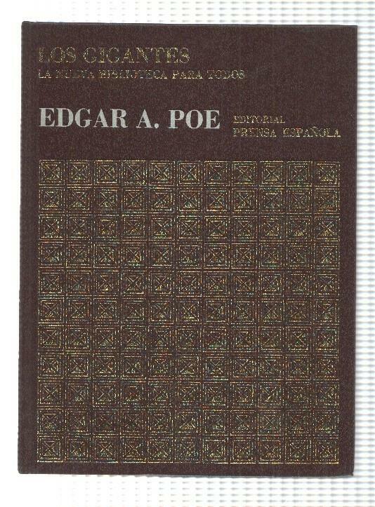Coleccion Los Gigantes num 07 de la Historia Universal: Edgar Allan Poe. La Nueva Biblioteca para todos