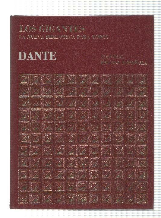 Coleccion Los Gigantes num 17 de la Historia Universal: Dante. La Nueva Biblioteca para todos