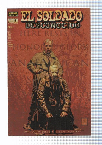 Coleccion Vertigo de Norma 63, Norma: El Soldado Desconocido num. 2 de 2 (1999). Garth Ennis y Plunkett