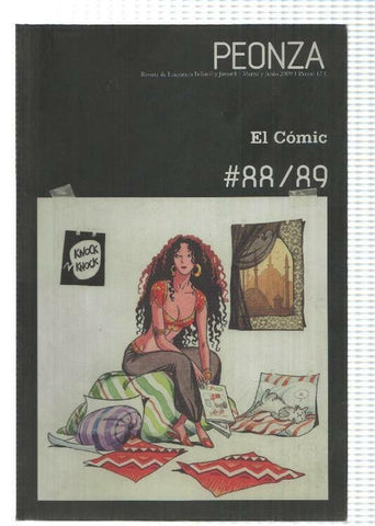 Revista literatura: Peonza num 88/89 año XX: El Comic (marzo-junio 2009) 