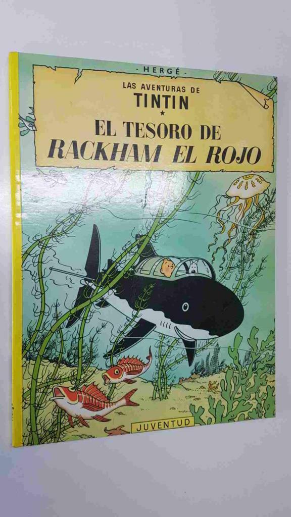 Juventud: Las Aventuras de Tintin - El Tesoro de Rackam el Rojo - 2003. Herge