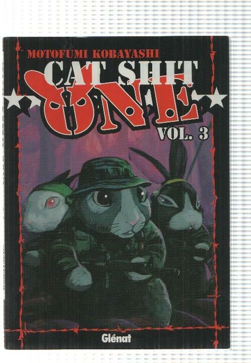 Seinen Manga: Cat Shit One num 3 - Recuperar el U2 por Motofumi Kobayashi