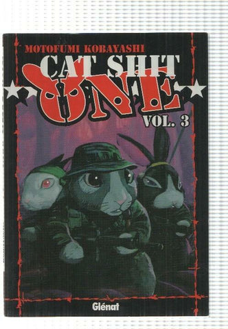 Seinen Manga: Cat Shit One num 3 - Recuperar el U2 por Motofumi Kobayashi