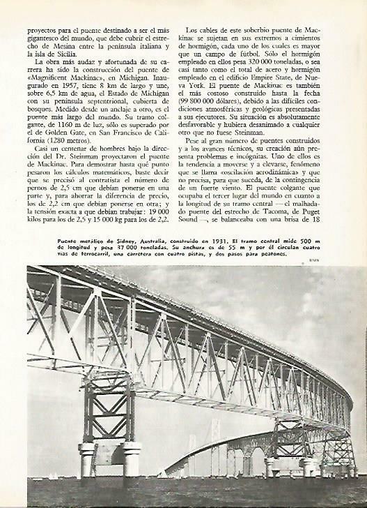 LAMINA 14840: Puente metalico en Sidney