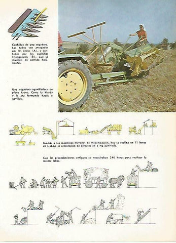 LAMINA 14839: Segadoras