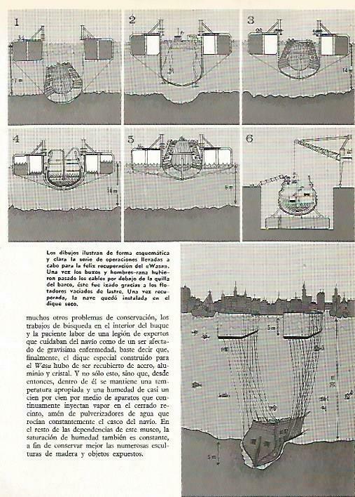 LAMINA 14836: Dibujos de la recuperacion del Wasa