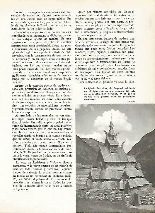 LAMINA 14845: Iglesia Sstavkirke en Borgund, Noruega