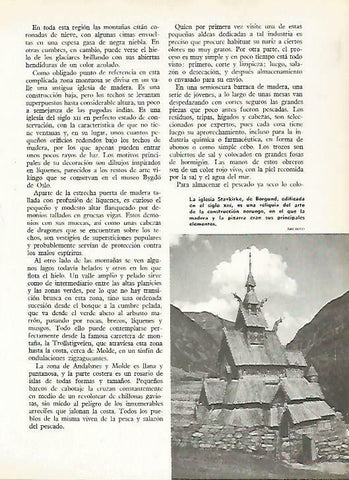 LAMINA 14845: Iglesia Sstavkirke en Borgund, Noruega