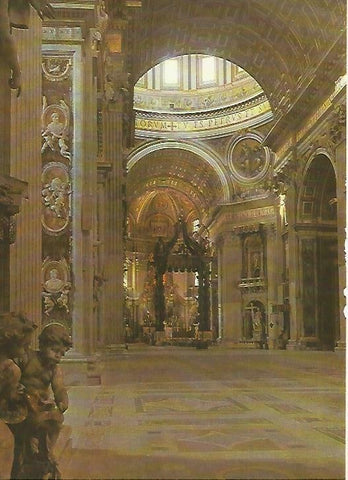 LAMINA 14862: Interior de San Pedro del Vaticano