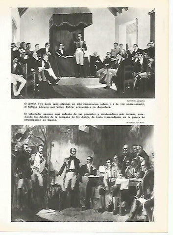 LAMINA 14856: Simon Bolivar, por Tito Salas
