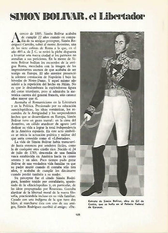 LAMINA 14854: Simon Bolivar