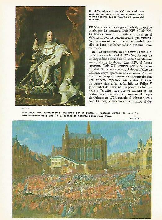 LAMINA 14794: Luis XV de niño